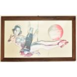 COCA-COLA - 20TH CENTURY ADVERTISING PUB WALL MIRROR SIGN