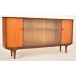 MID CENTURY BRITISH DESIGN TEAK BOOKCASE CABINET