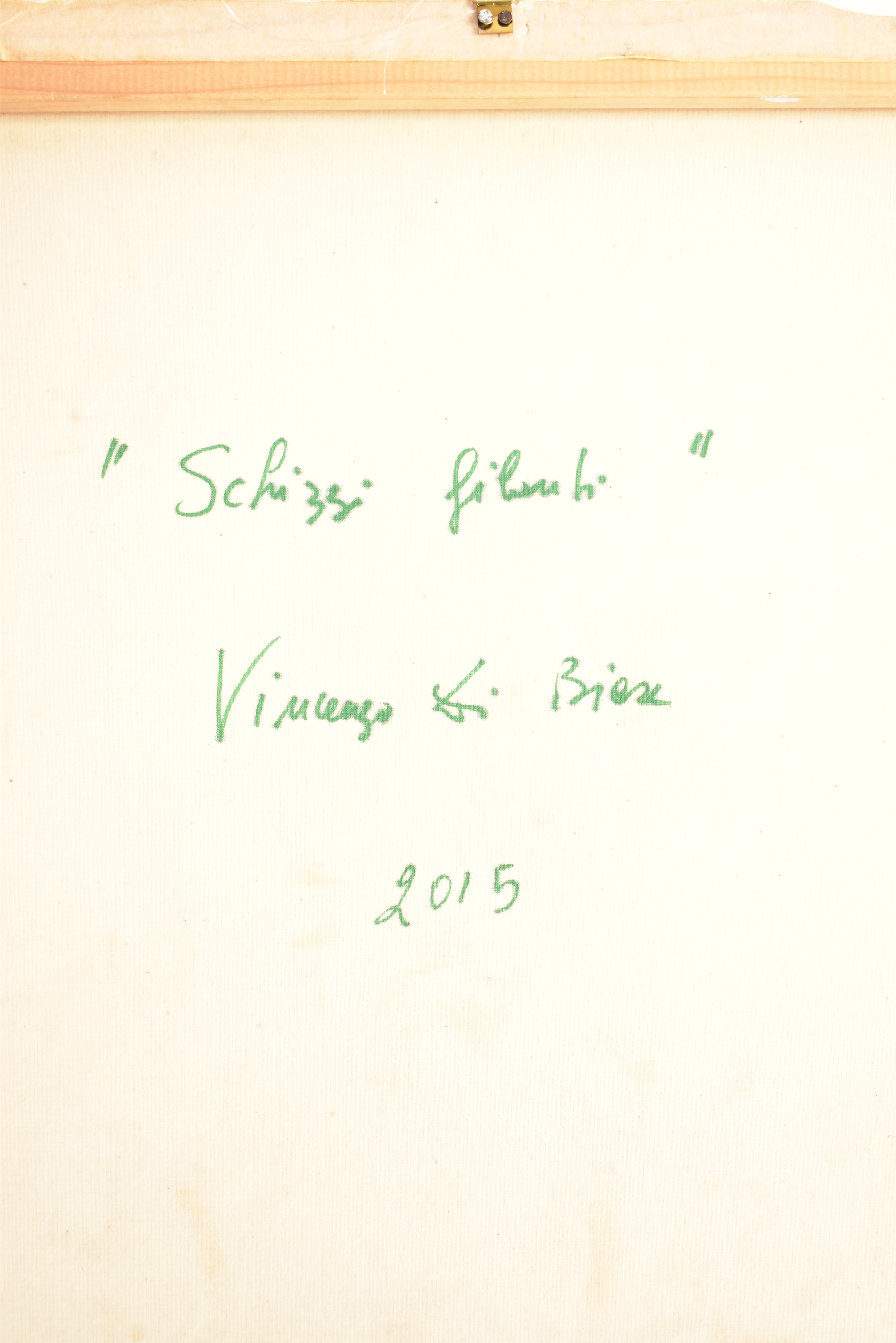 VINCENZO DI BIASE (1940 - 2020) - SCHIZZI FILANTI - 2015 - Image 7 of 7