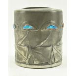 ARCHIBALD KNOX FOR LIBERTY - TUDRIC PEWTER BISCUIT BARREL
