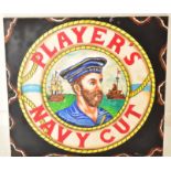PLAYER'S NAVY CUT - OIL ON BOARD ARTIST IMPRESSION OF A SIGN