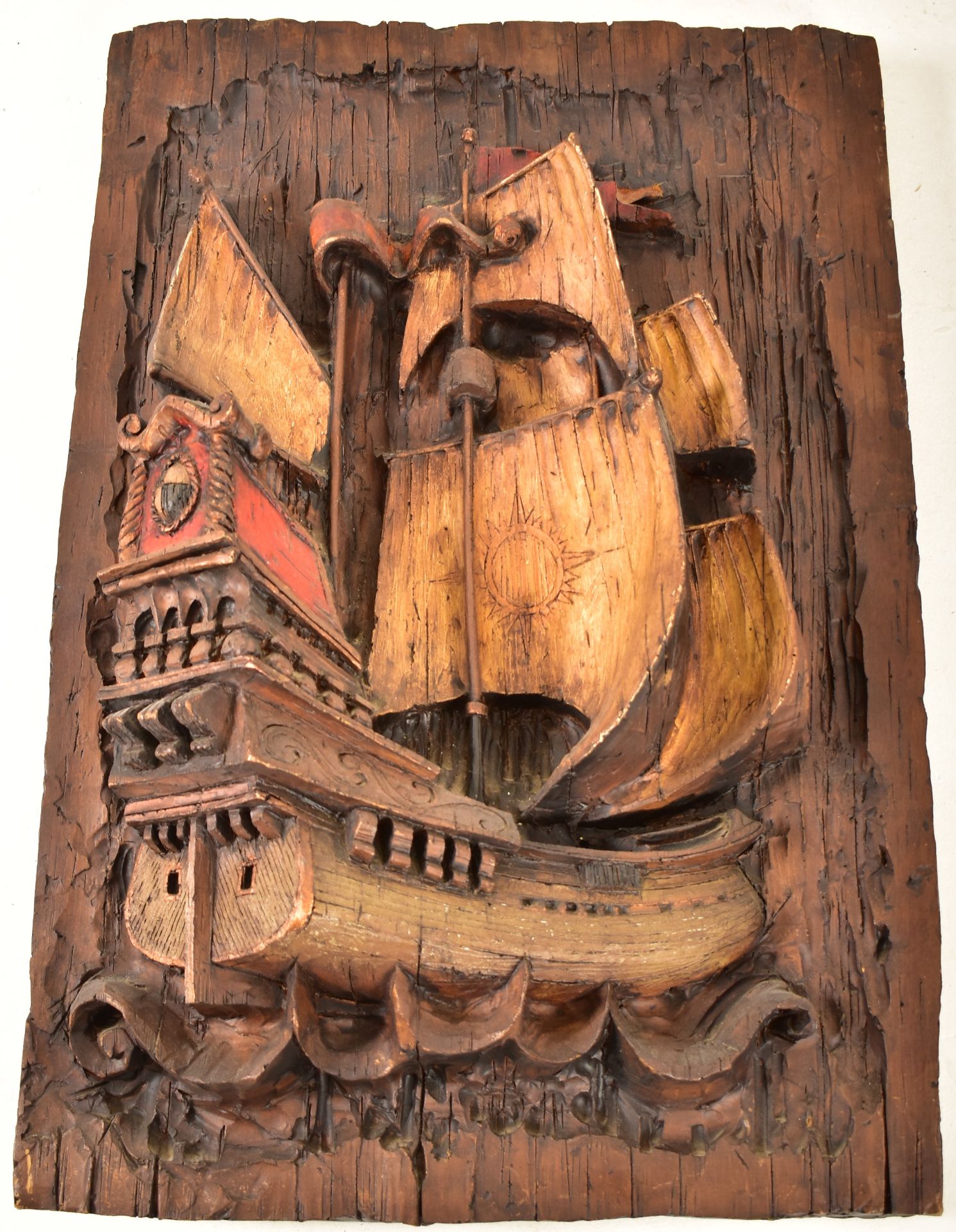 VANGUARD STUDIOS - SET OF FOUR COMPOSITION CARVINGS - Image 4 of 6