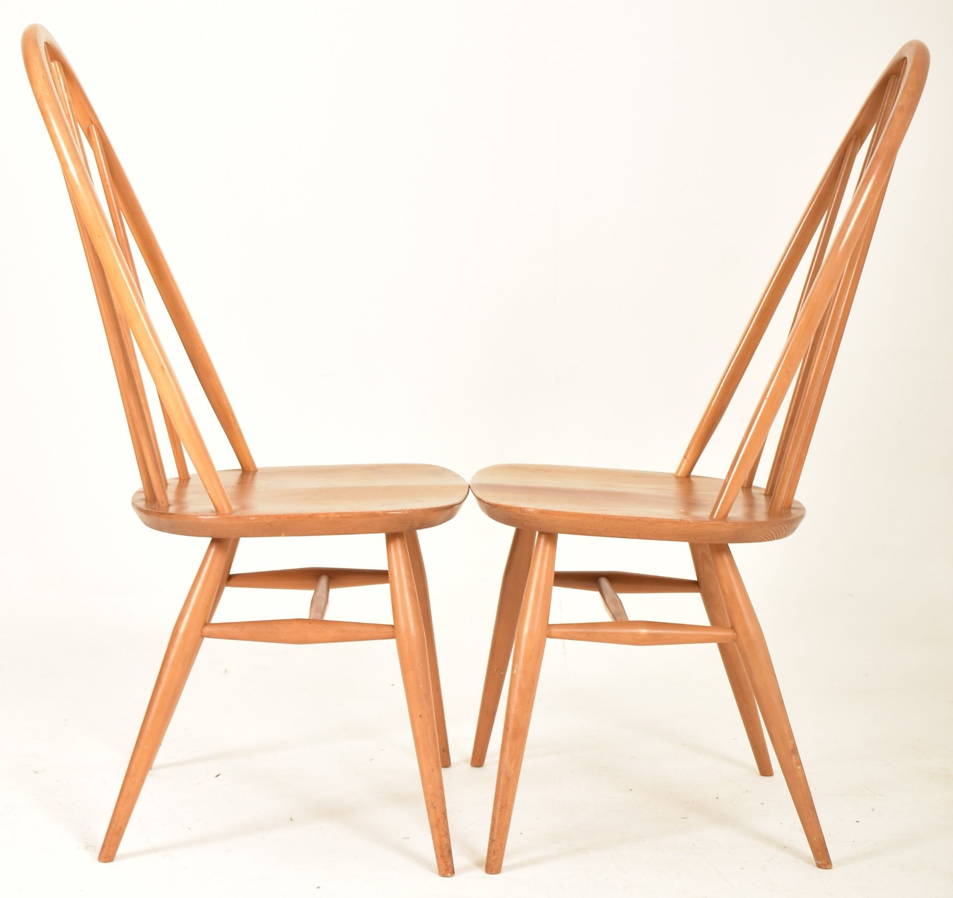 LUCIAN ERCOLANI FOR ERCOL - MID CENTURY TABLE AND FOUR CHAIRS - Image 2 of 8