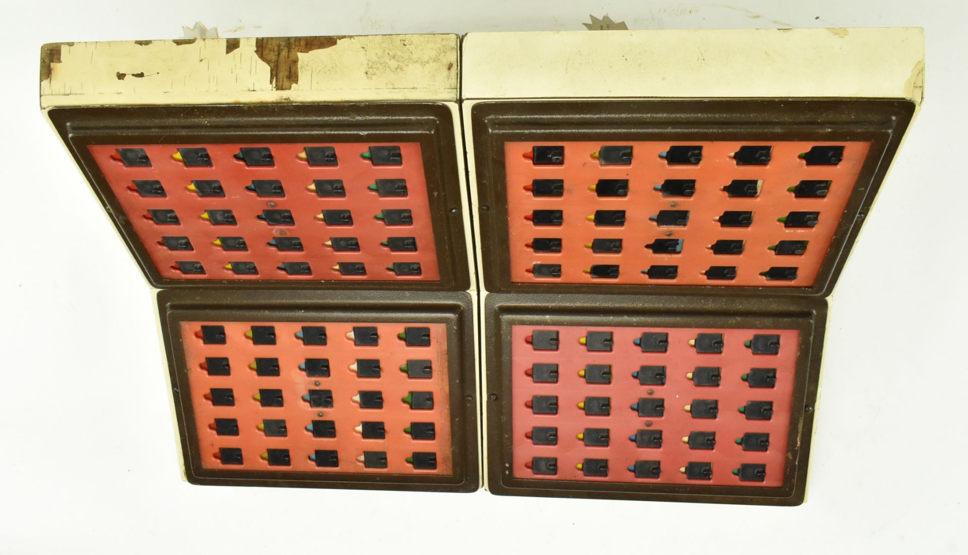 PAIR OF VINTAGE FAIRGROUND BINGO LIGHT BOXES / MACHINES - Bild 4 aus 7