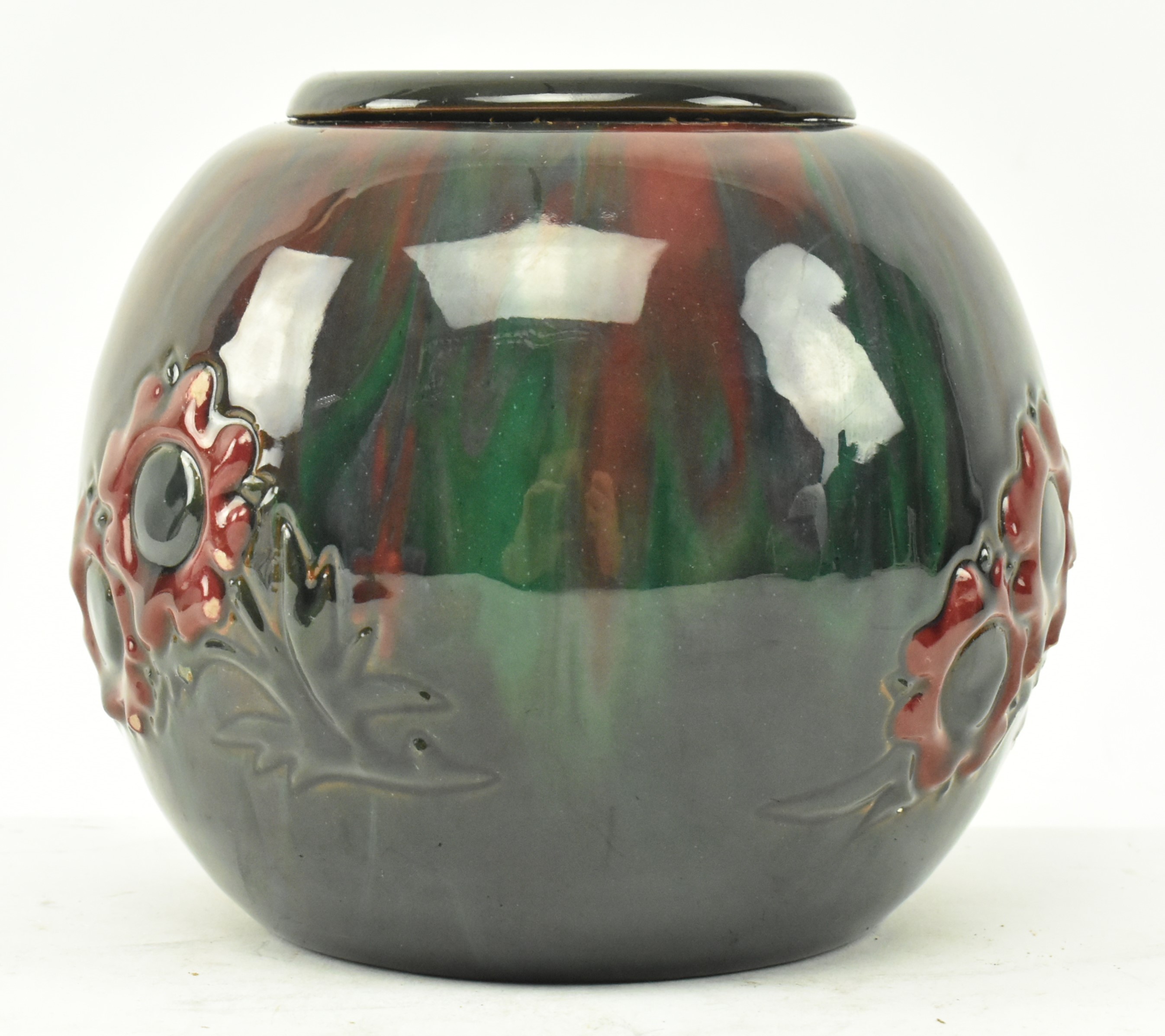 ELTONWARE POTTERY, CLEVEDON - DOUBLE WALLED POT VASE - Image 2 of 6