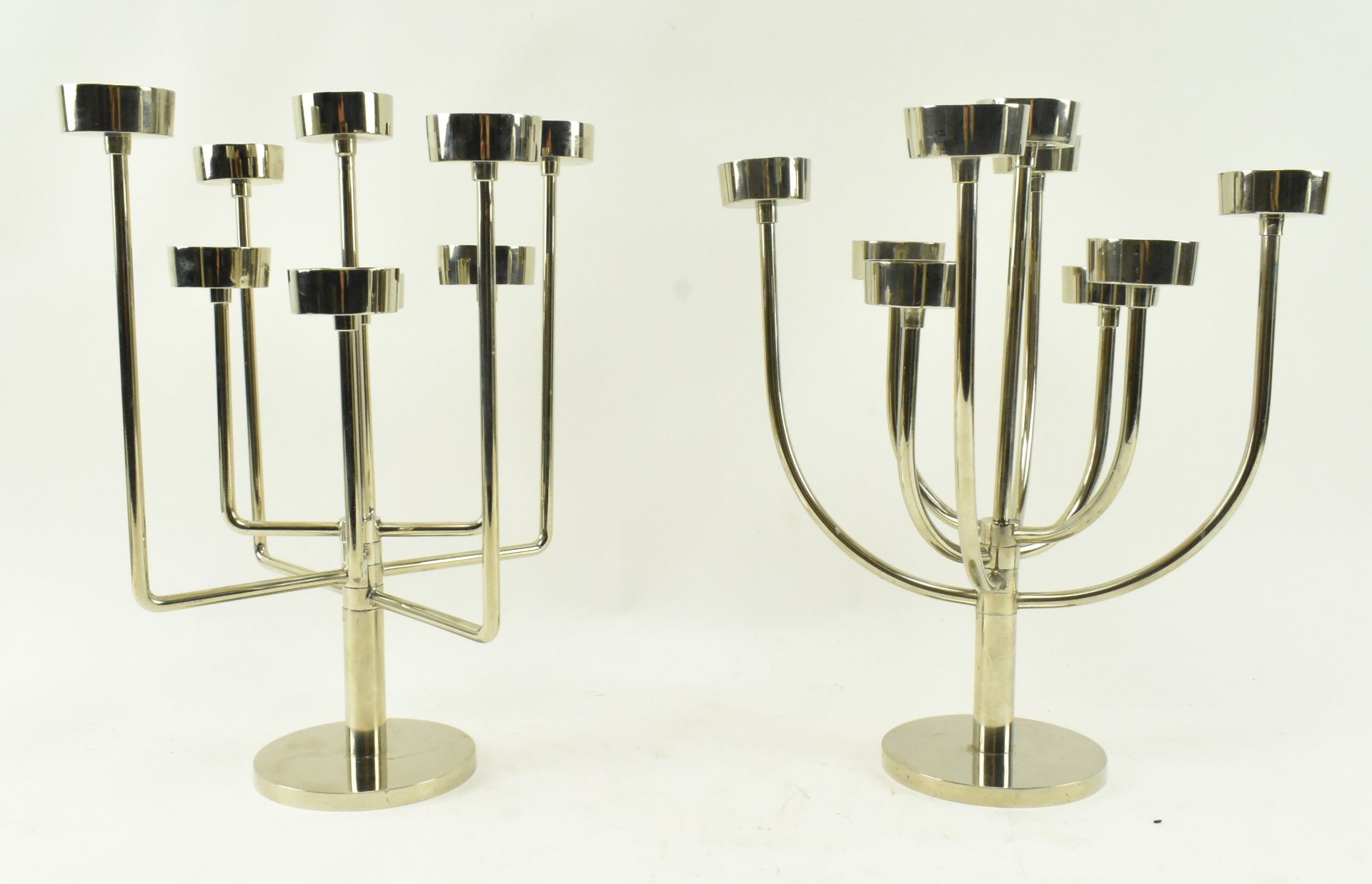 CONRAN FOR HABITAT - KLEIN - THREE DESIGNER CANDELABRAS - Image 7 of 10