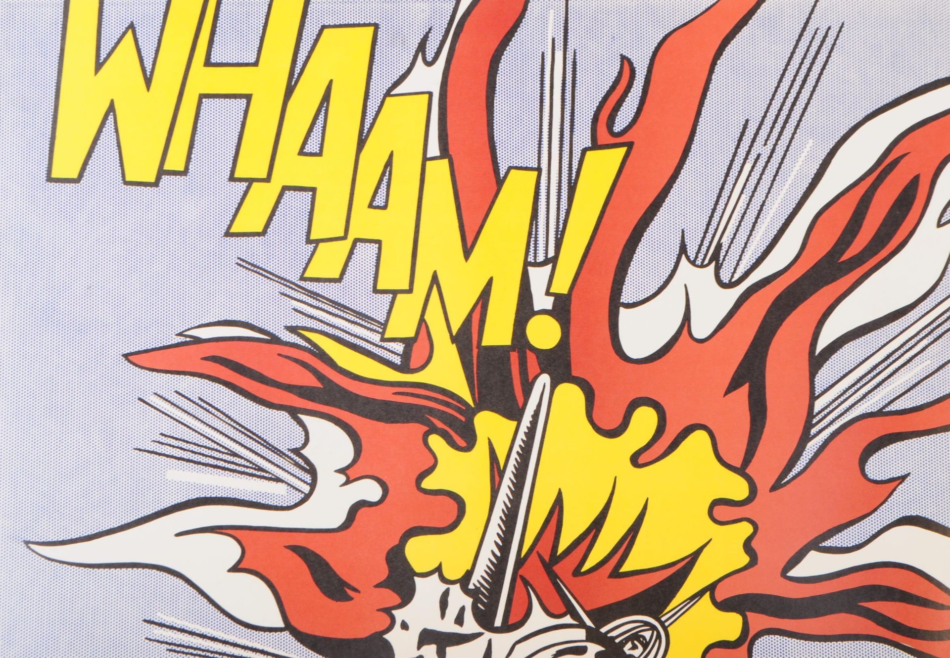 ROY LICHTENSTEIN WHAAM! PRINT - PUBLISHED BY TATE GALLERY - Image 7 of 8