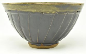 JIM MALONE (B. 1946) - STONEWARE BOWL VASE FOR AINSTABLE