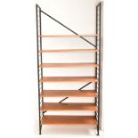 HEAL FOR STAPLES - LADDERAX - 1970S SINGLE BAY BOOKCASE