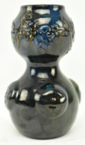 ELTONWARE POTTERY - DOUBLE GOURD FACES VASE