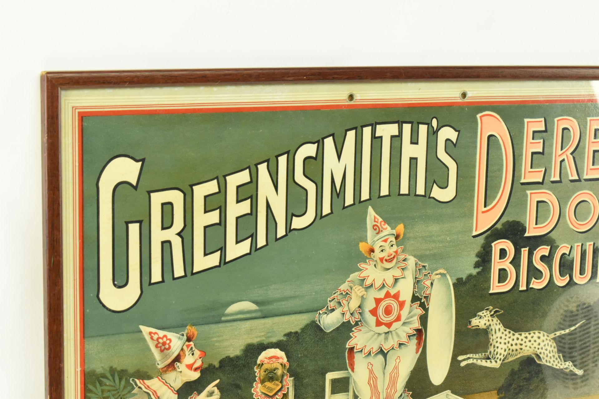 VINTAGE ADVERTISING - GREENSMITH'S DERBY DOG BISCUITS CARD - Image 3 of 7