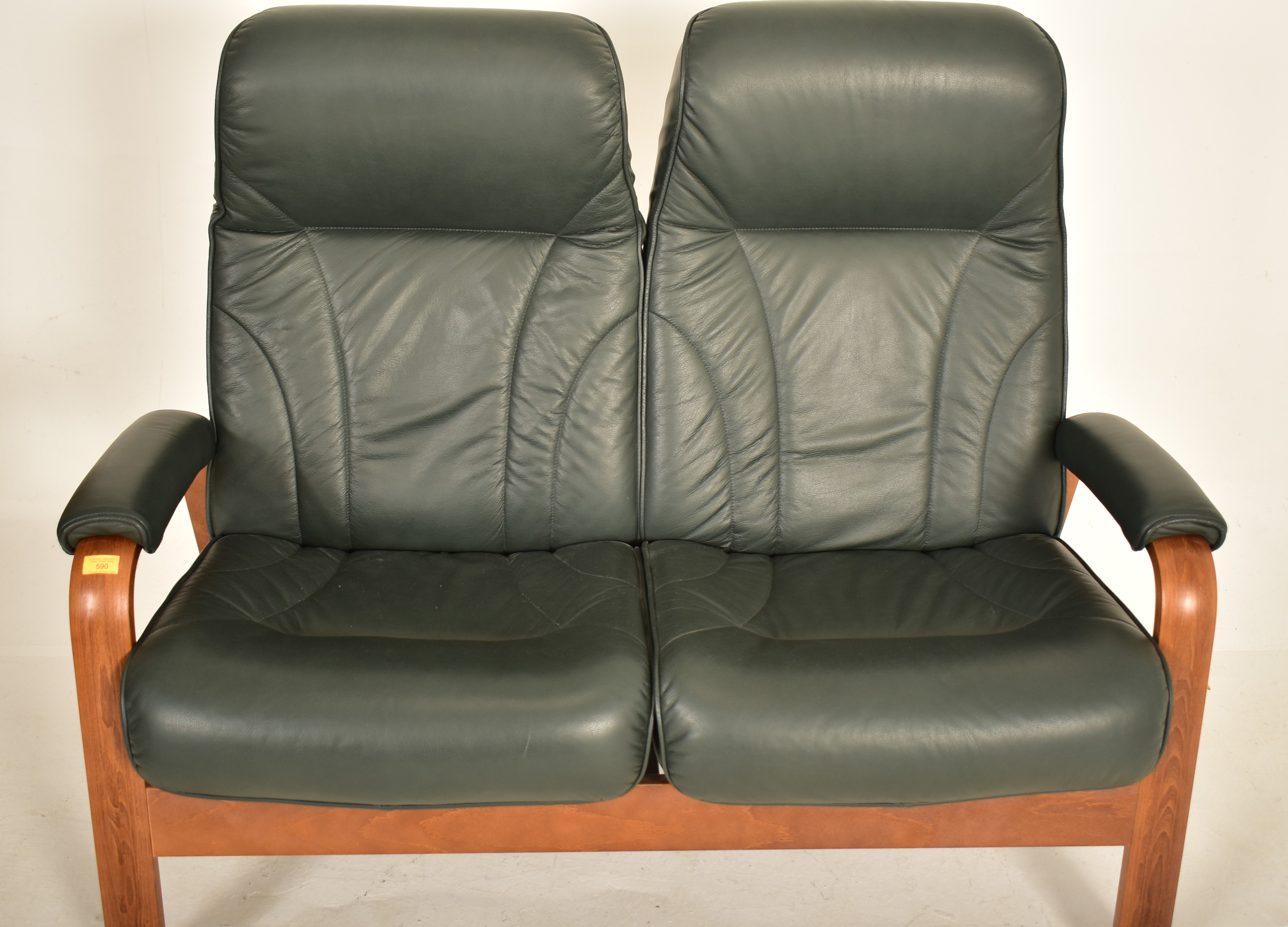 EKORNES MONTANA - STRESSLESS - 20TH CENTURY TWO SEATER SOFA - Image 2 of 4