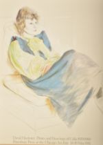 AFTER DAVID HOCKNEY - VINTAGE PRINT OF CELIA BRITWELL