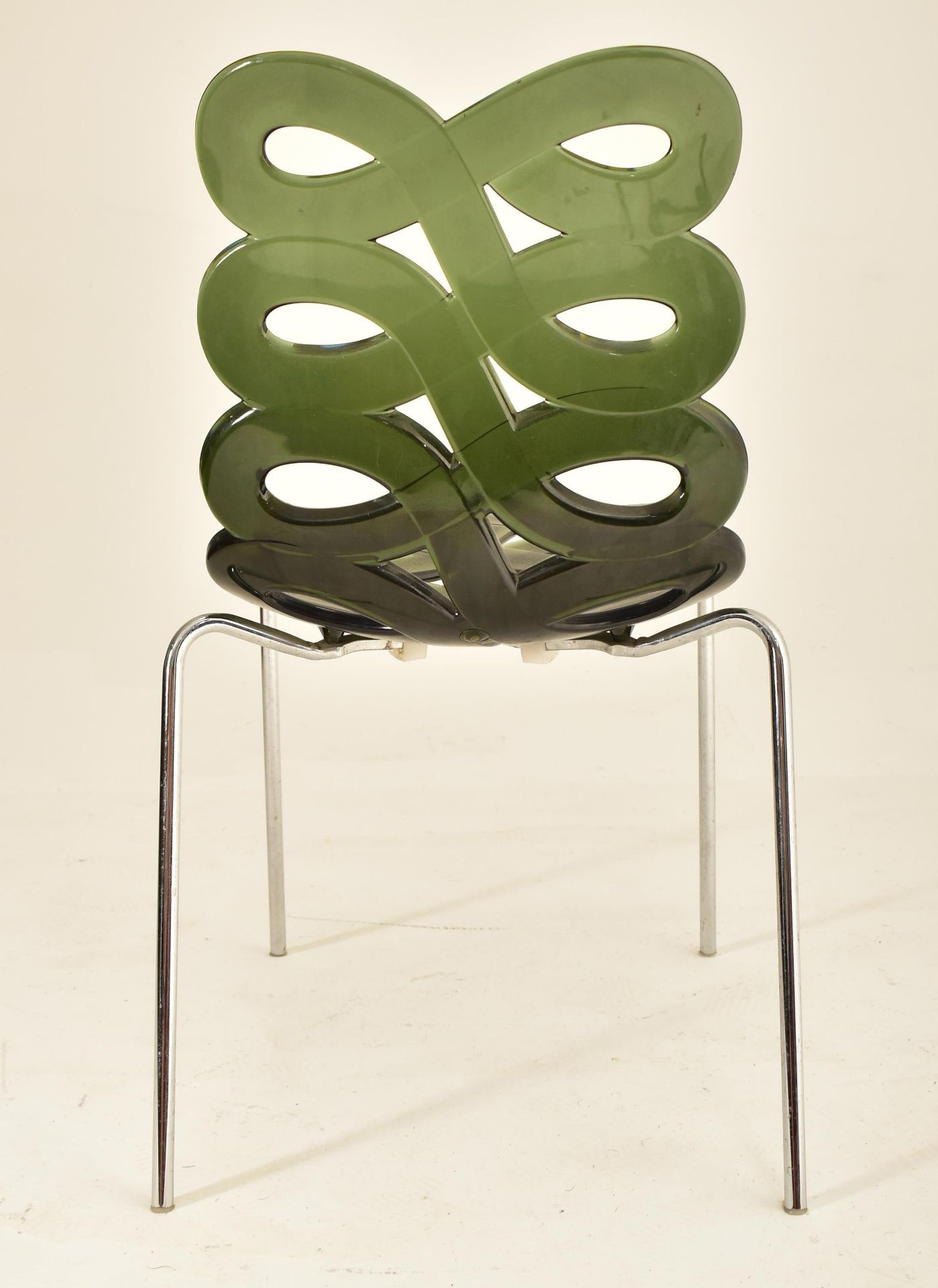 GINO CAROLLO FOR CIACCI KREATY - SET OF DIVA STACKING CHAIRS - Image 5 of 5