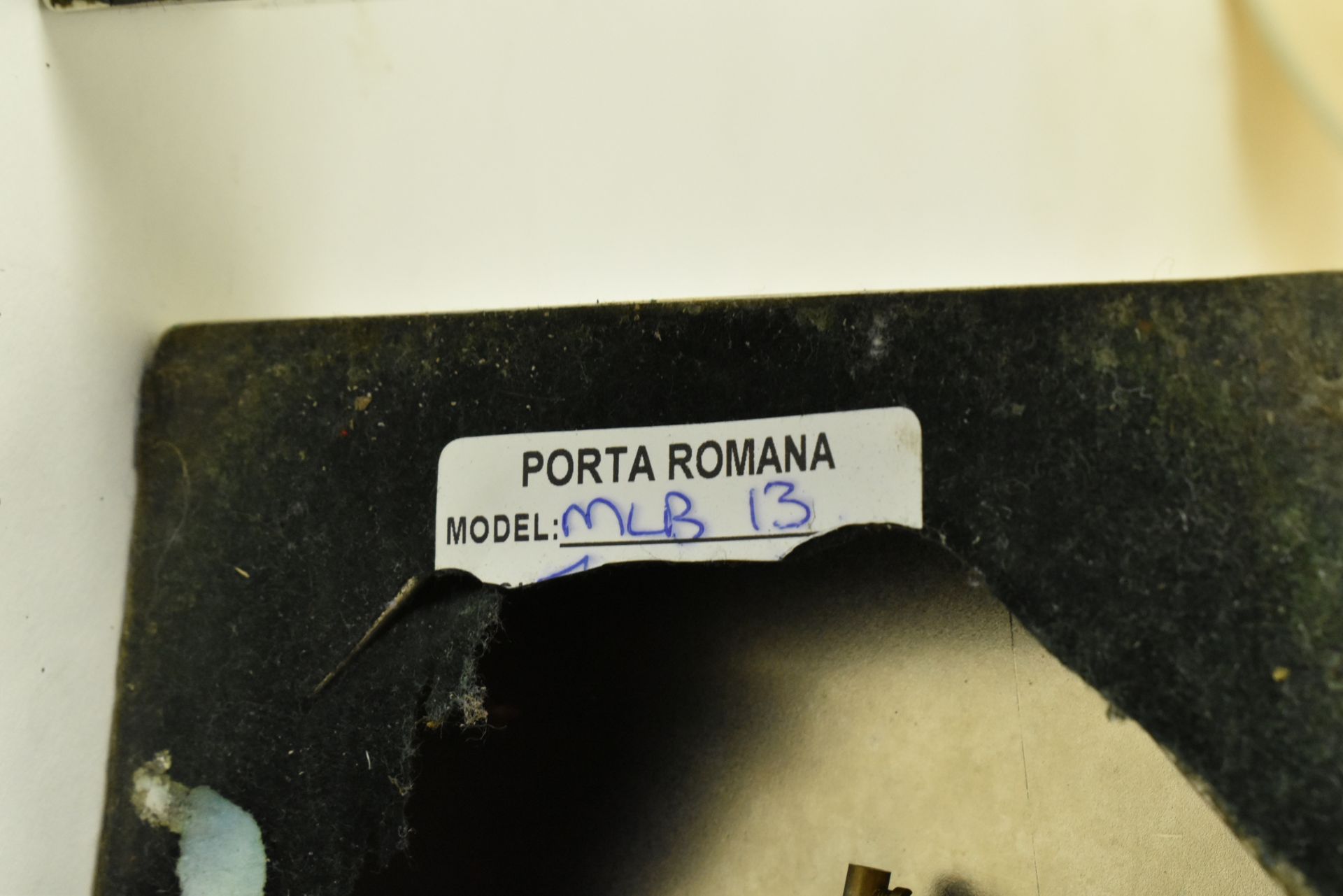 PORTA ROMANA - PAIR OF SPUN CLEAR GLASS DESK LAMPS - Image 6 of 8