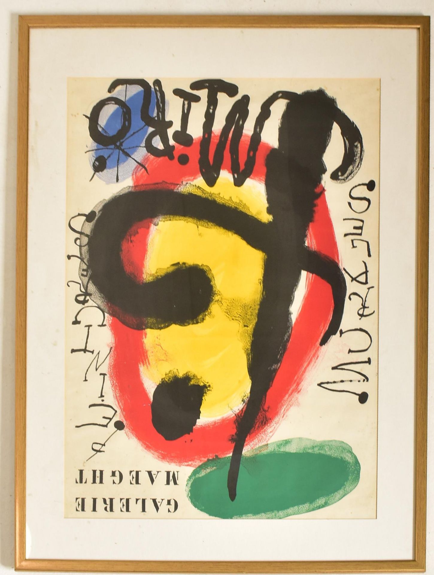 JOAN MIRO / GALERIE MAEGHT - 20TH CENTURY EXHIBITION POSTER - Bild 2 aus 5