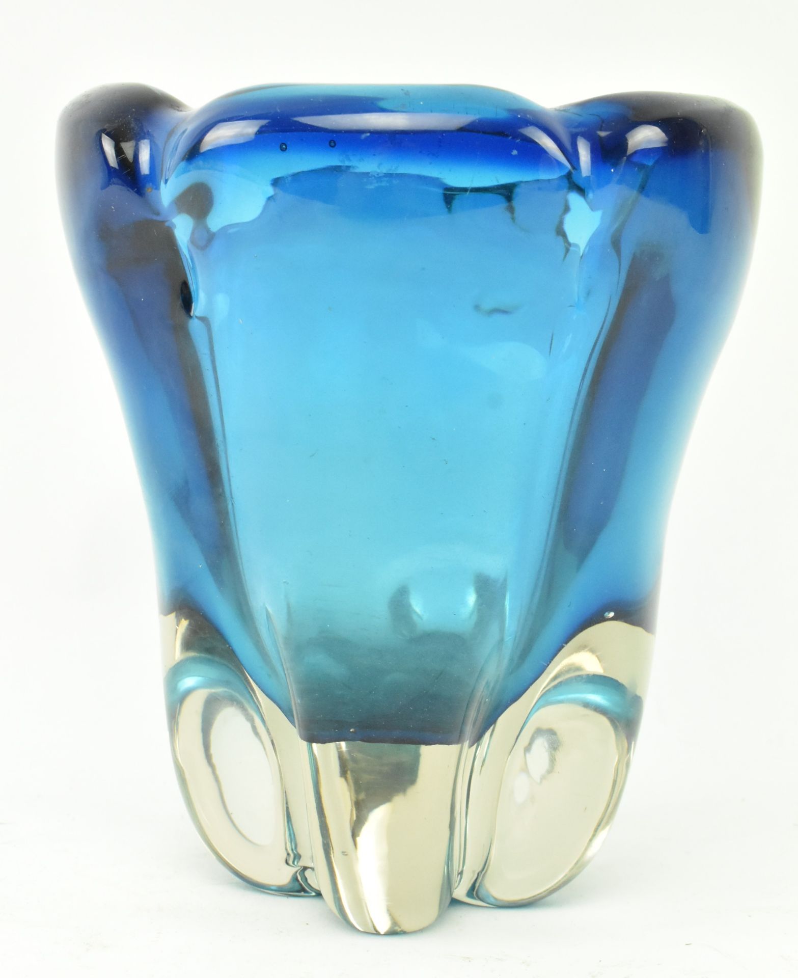 WILSON FOR WHITEFRIARS - MOLAR - KINGFISHER BLUE VASE