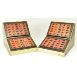 PAIR OF VINTAGE FAIRGROUND BINGO LIGHT BOXES / MACHINES