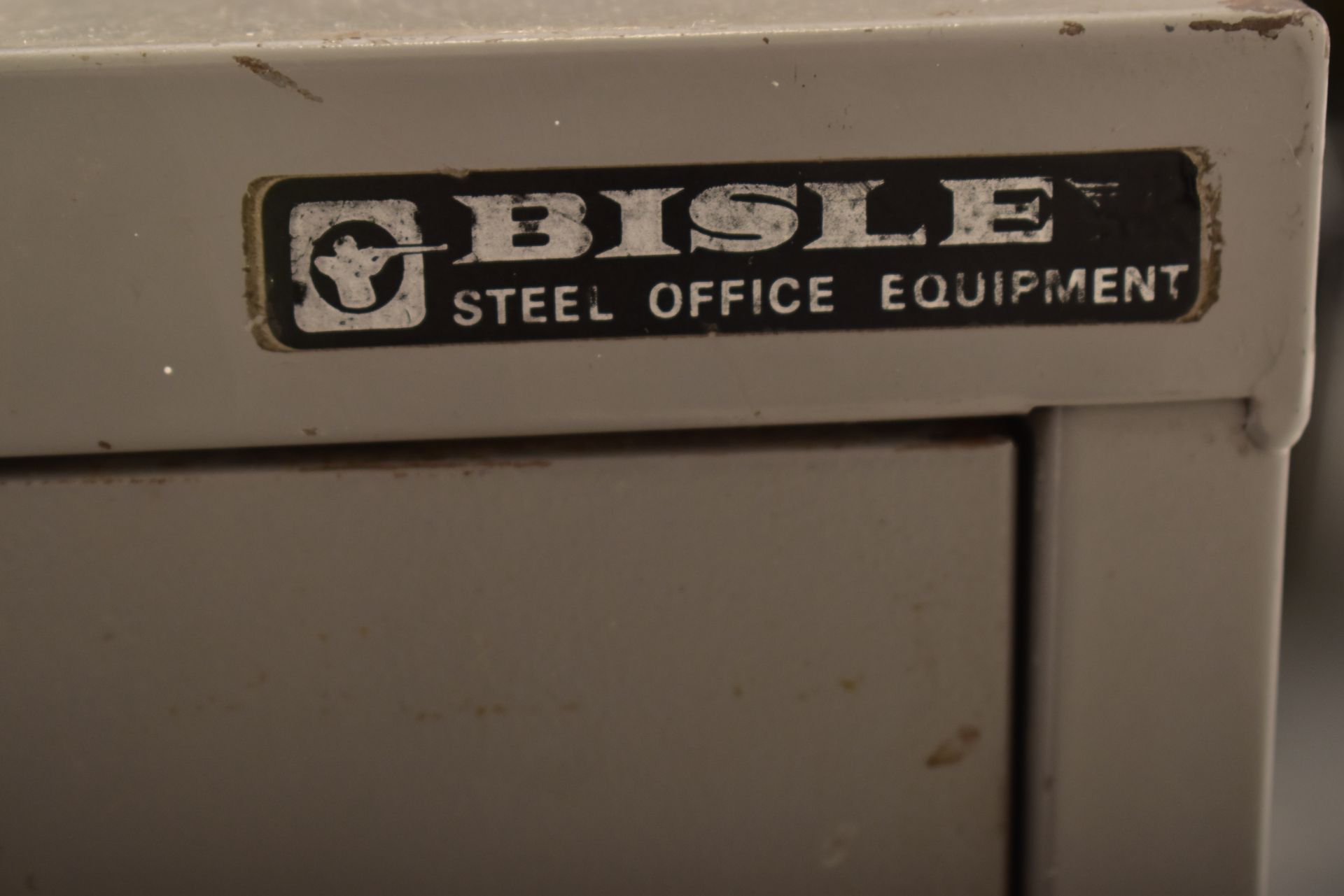 BISLEY - 20TH CENTURY STEEL INDUSTRIAL / OFFICE FILING CABINET - Bild 4 aus 5