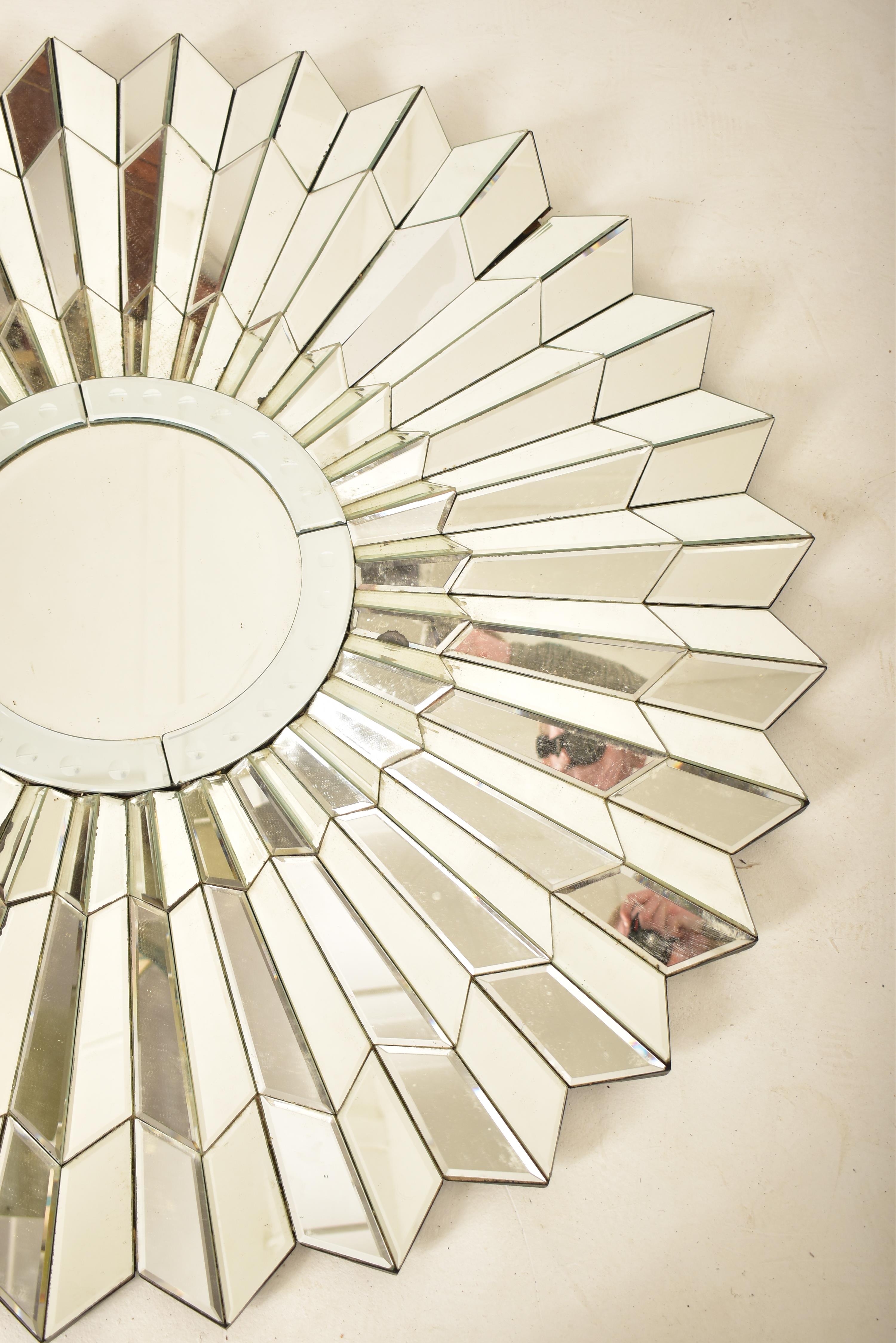 LATE 20TH CENTURY ART DECO INFLUENCED DESIGNER MIRROR - Image 3 of 5