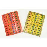 PAIR OF VINTAGE FAIRGROUND HANDHELD BINGO BOXES