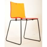 BELIEVED BO CONCEPT ACRYLIC & METAL OFFICE DESK CHAIR