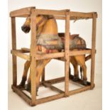 PAIR OF NEW OLD STOCK CARVED WOODEN CAROUSEL HORSES