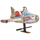 FIGHTER JET JUVENILE RIDE - VINTAGE FAIRGROUND CAROUSEL RIDE