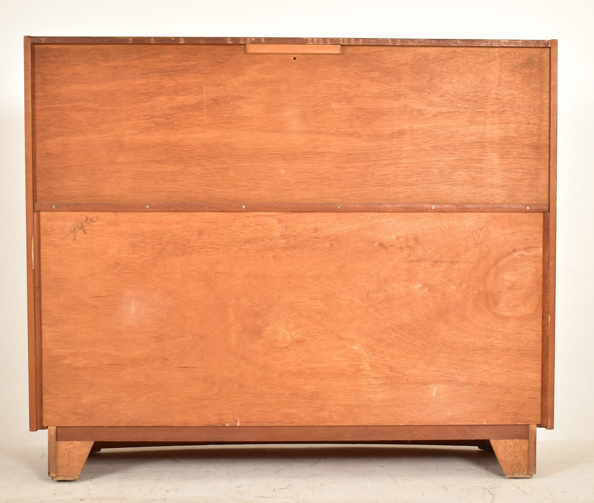 BEAUTILITY - MID CENTURY ART DECO REVIVAL WALNUT SIDEBOARD - Image 5 of 5