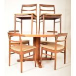 BELIEVED DYRLUND - LOTUS OR FLIP-FLAP - 1970S TEAK DINING SUITE