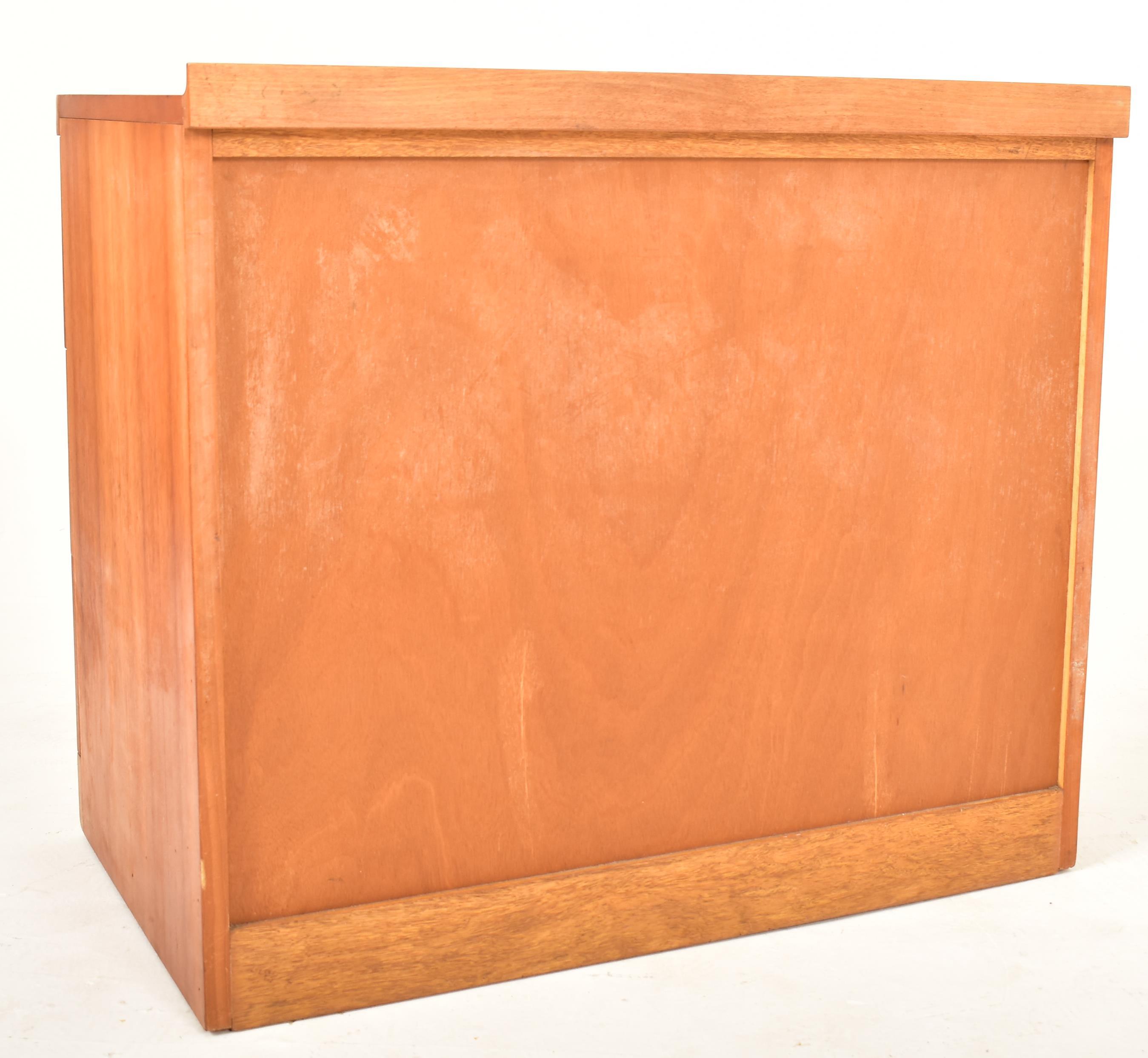 DANISH MID CENTURY TEAK WOOD BACHELOR CHEST OF DRAWERS - Image 5 of 5