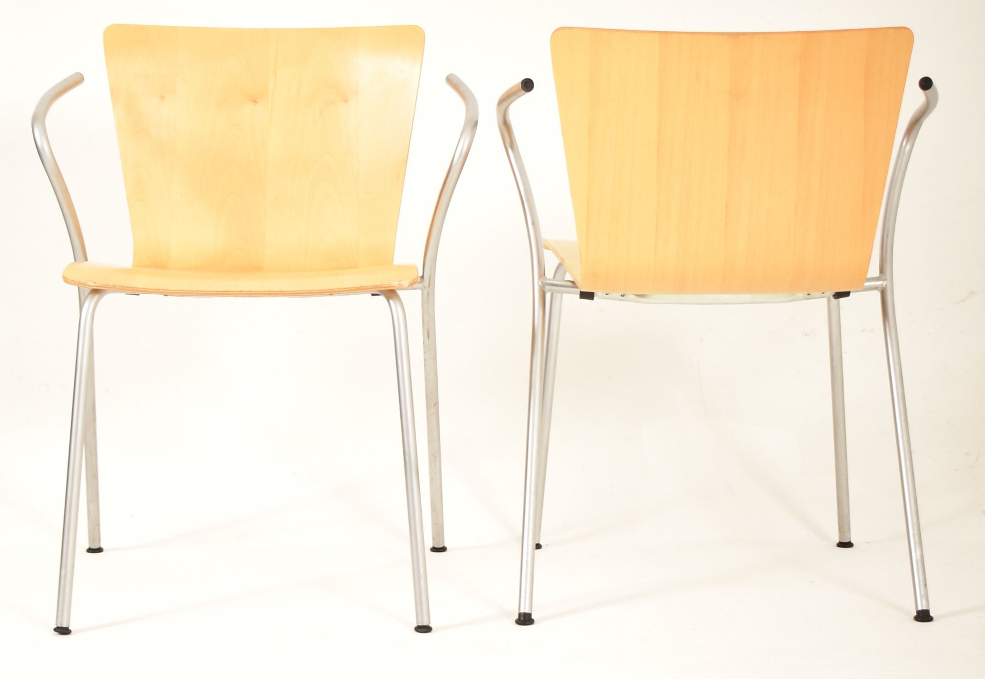 VICO MAGISTRETTI FOR FRITZ HANSEN - VICO DUO - SIX DINING CHAIRS - Bild 3 aus 6