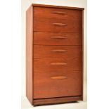 AUSTINSUITE - MID CENTURY TALL CHEST OF SIX DRAWERS