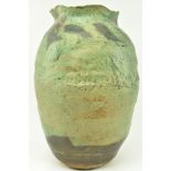 EWEN HENDERSON (1934-2000) - LARGE STONEWARE AMPHORA VASE