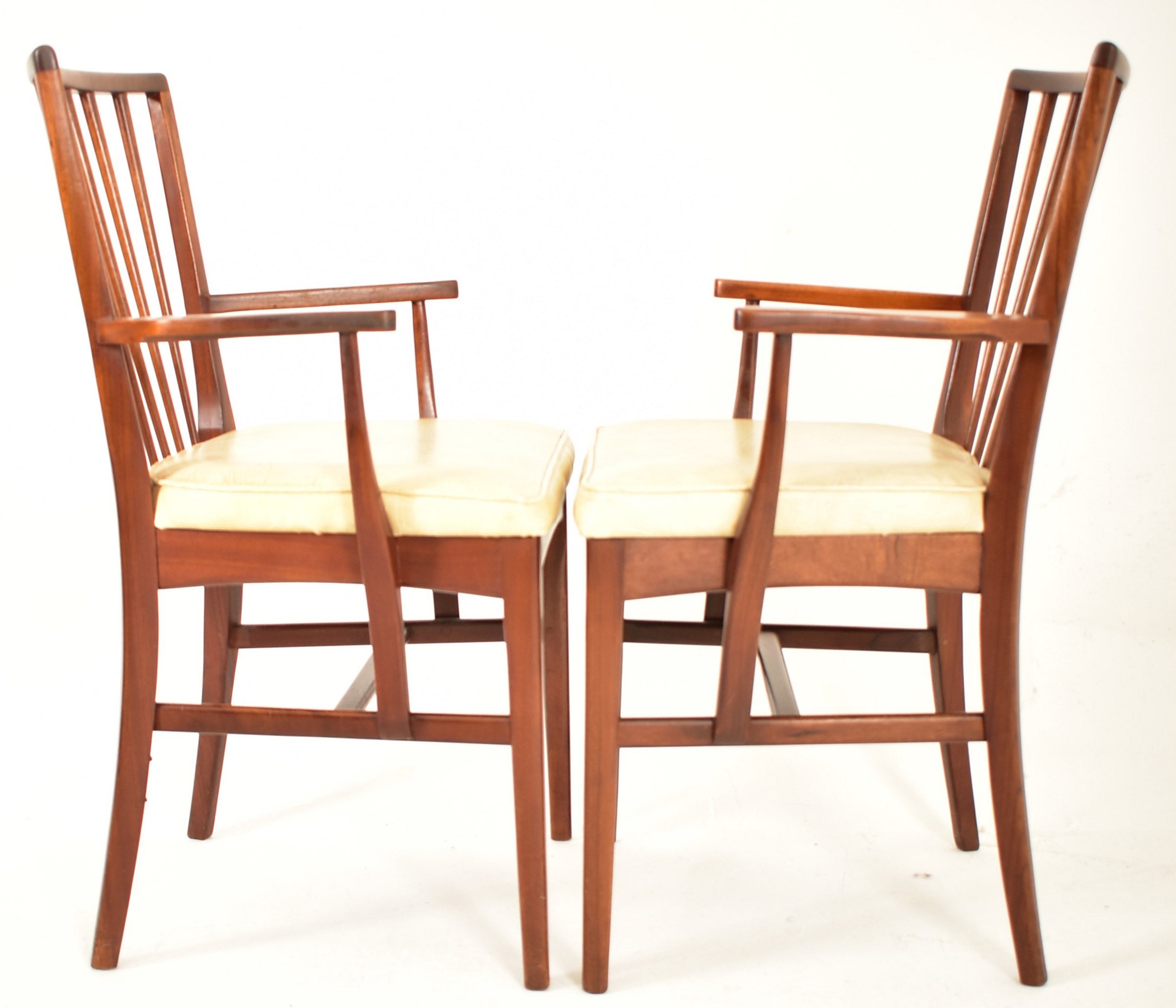 YOUNGERS - MID CENTURY TEAK DINING TABLE AND SIX CHAIRS - Image 5 of 9