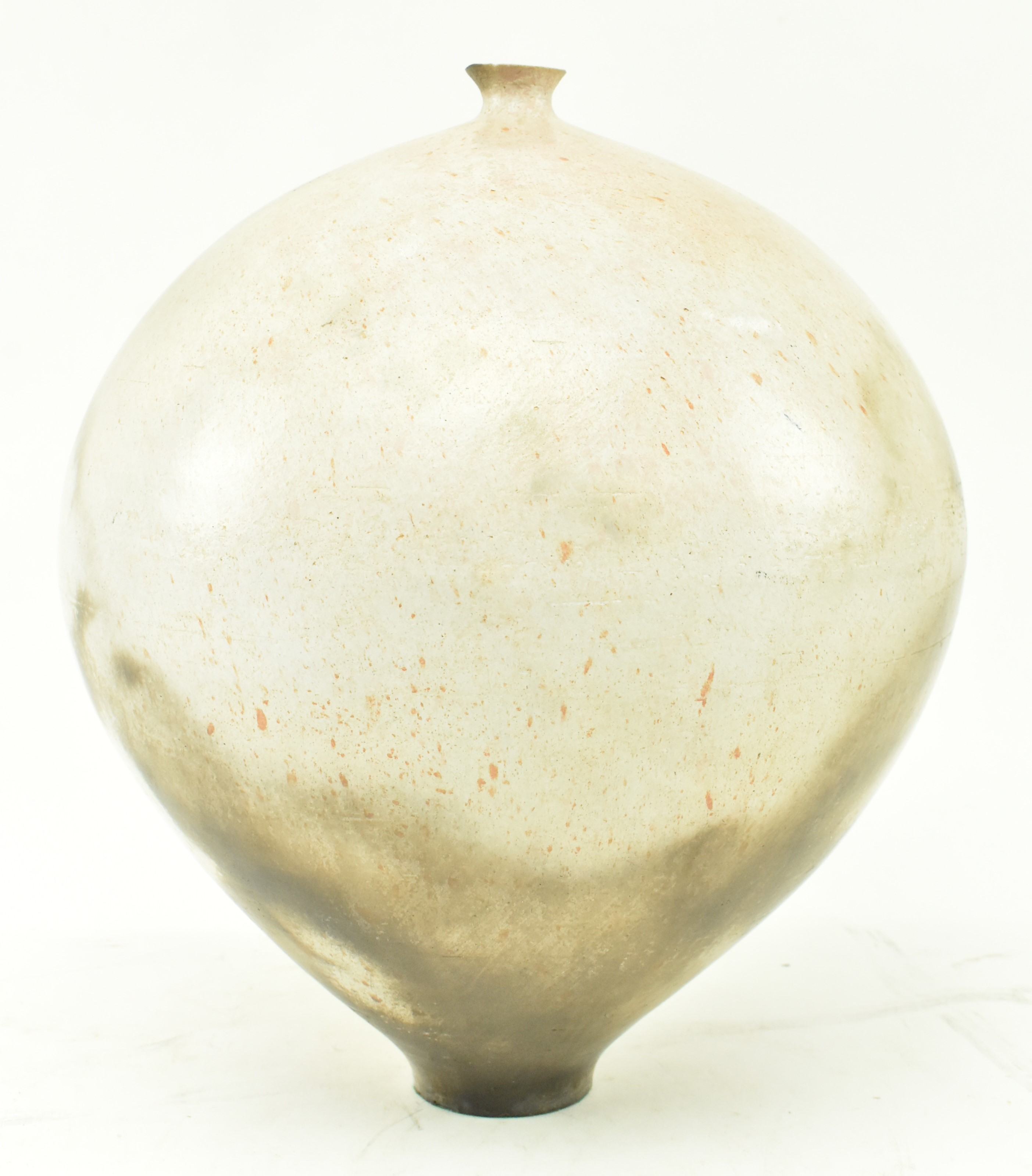 PETER COSENTINO - STUDIO POTTERY EARTHENWARE OVOID VASE