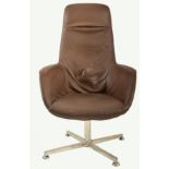 ZANOTTA (MANNER OF) - KENT CHAIR - DESIGNER LOUNGE CHAIR