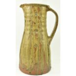 JIM MALONE (B. 1946) - STONEWARE POTTERY HANDLED JUG