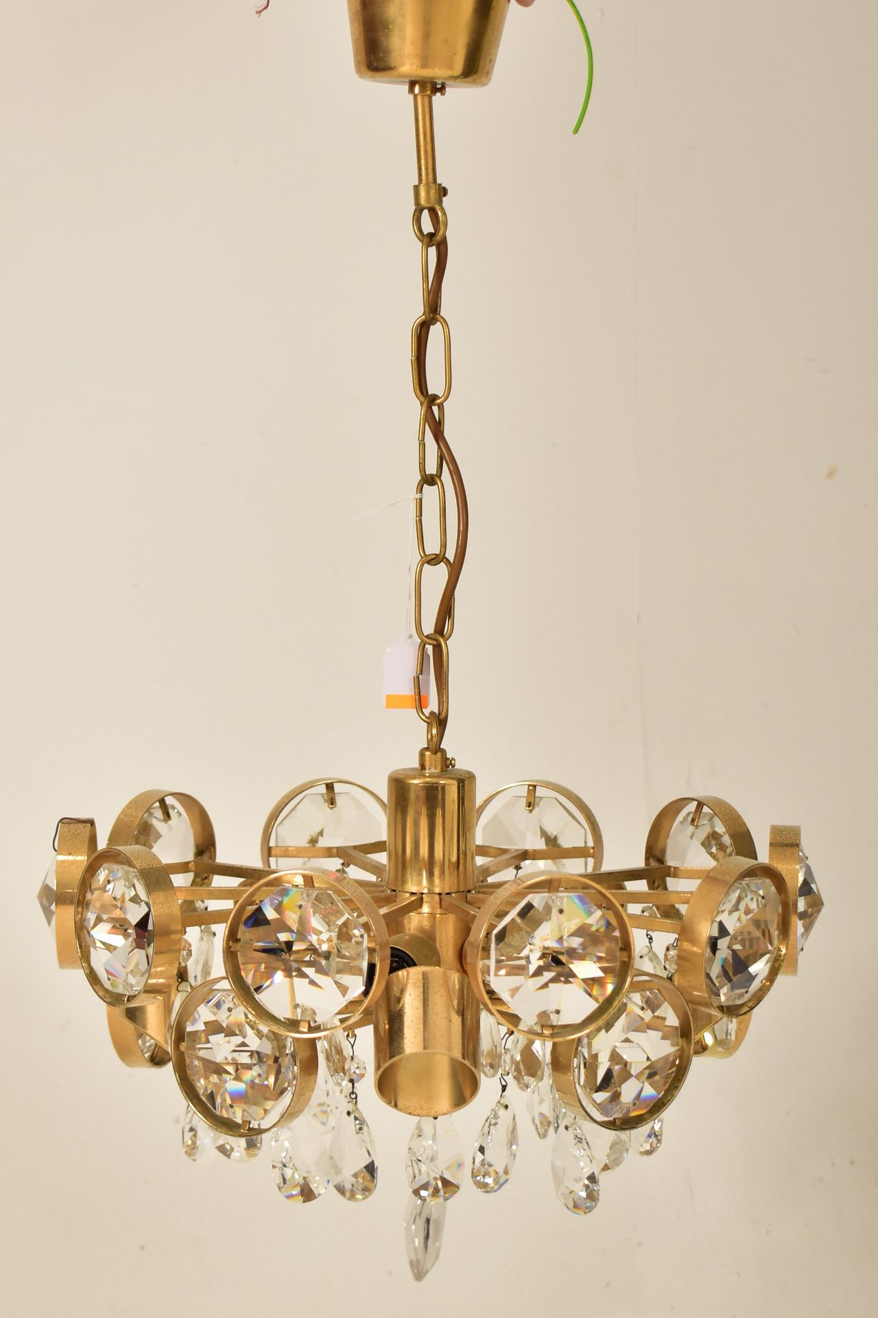 ERNST PALME FOR PALWA - 60S HOLLYWOOD REGENCY CEILING LIGHT - Image 2 of 5