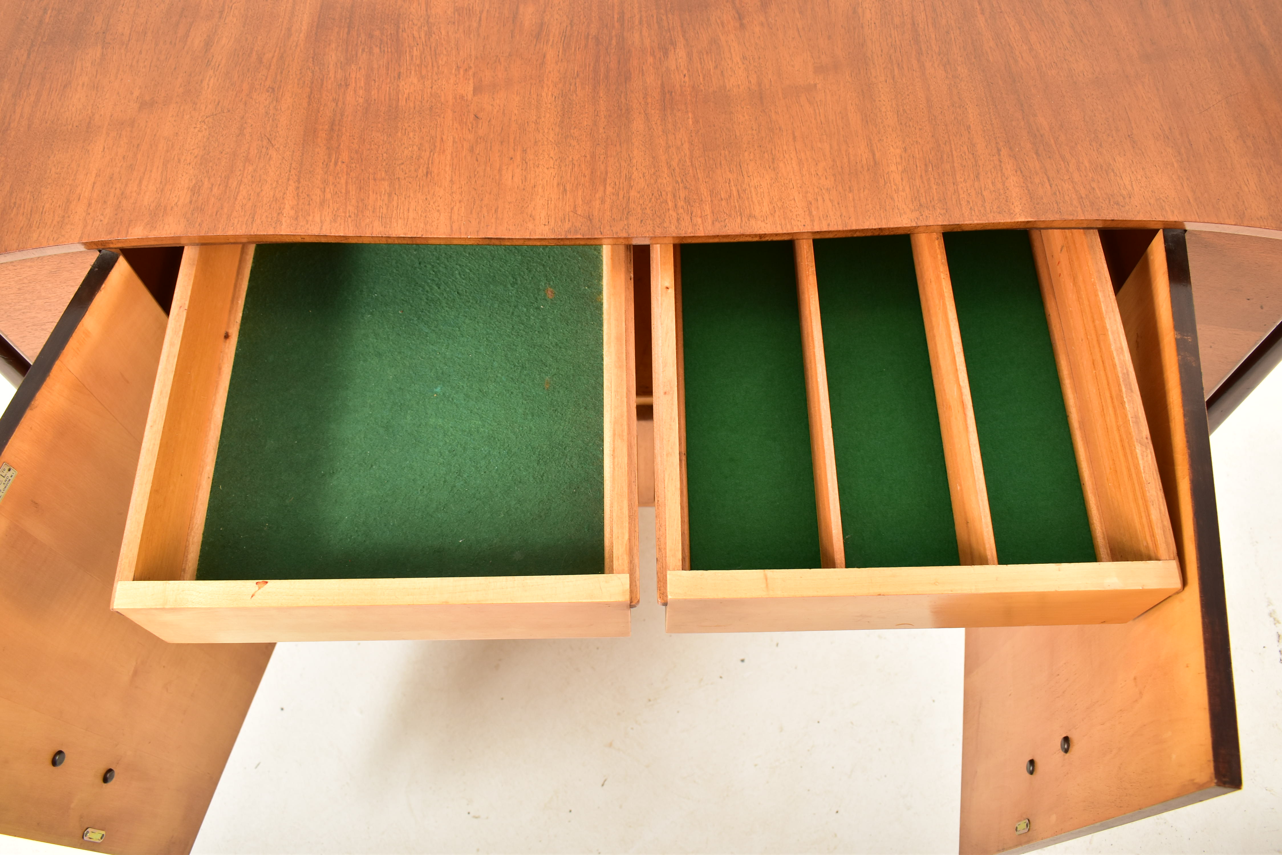 EVEREST - HELIX - MID CENTURY TEAK AND WALNUT SIDEBOARD - Image 7 of 9