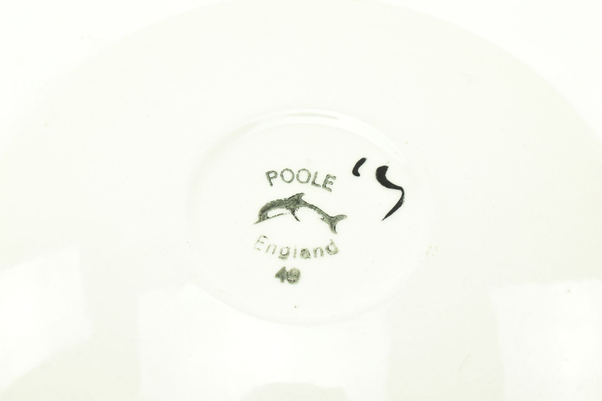 POOLE POTTERY - DELPHIS - COLLECTION OF FOUR TRINKET PLATES - Image 5 of 8