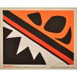 ALEXANDER CALDER (1898-1976) - VINTAGE 1971 EXHIBITION POSTER