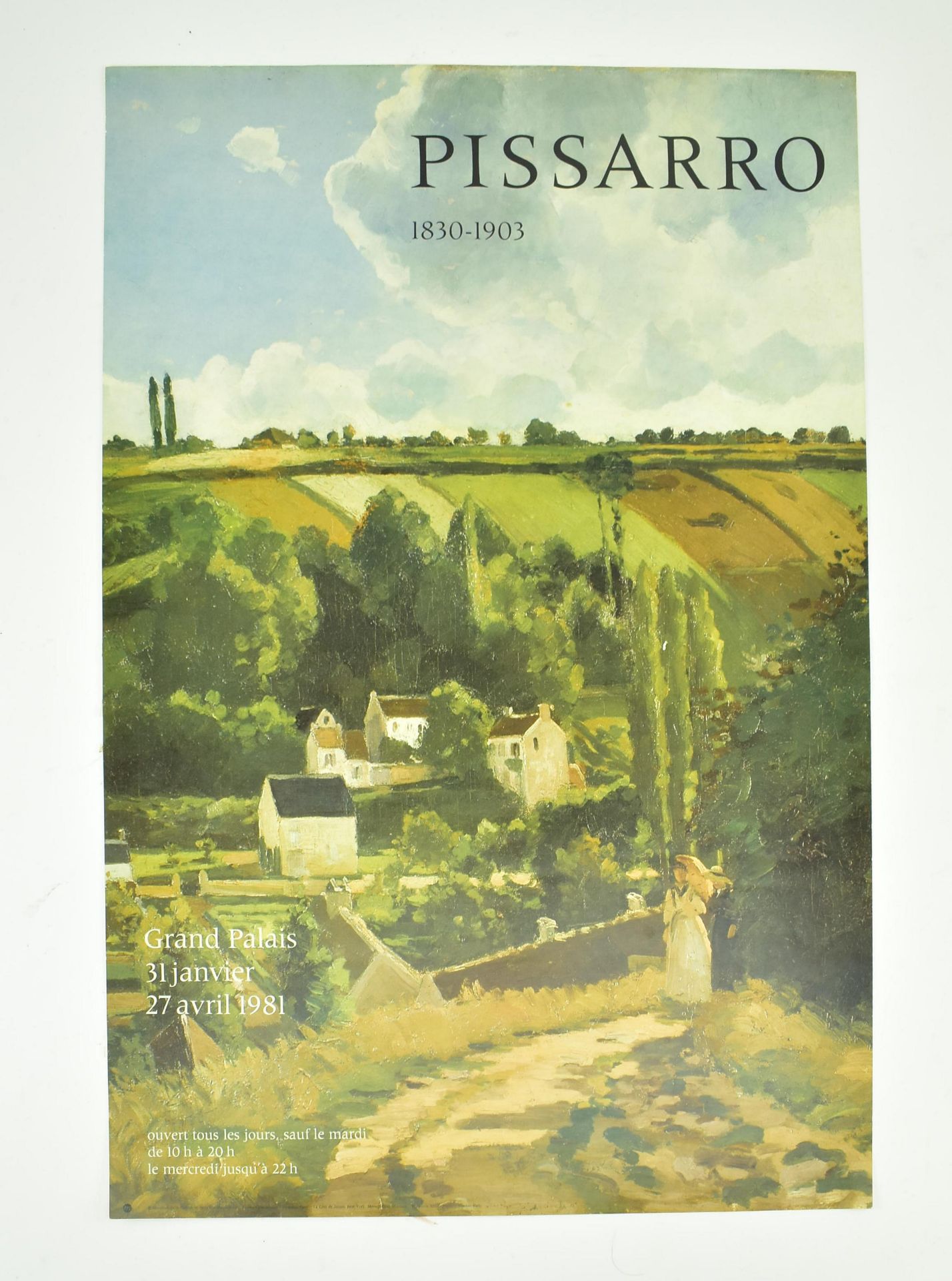 CAMILLE PISSARRO - GRAND PALAIS 1981 EXHIBITION POSTER - Image 2 of 5