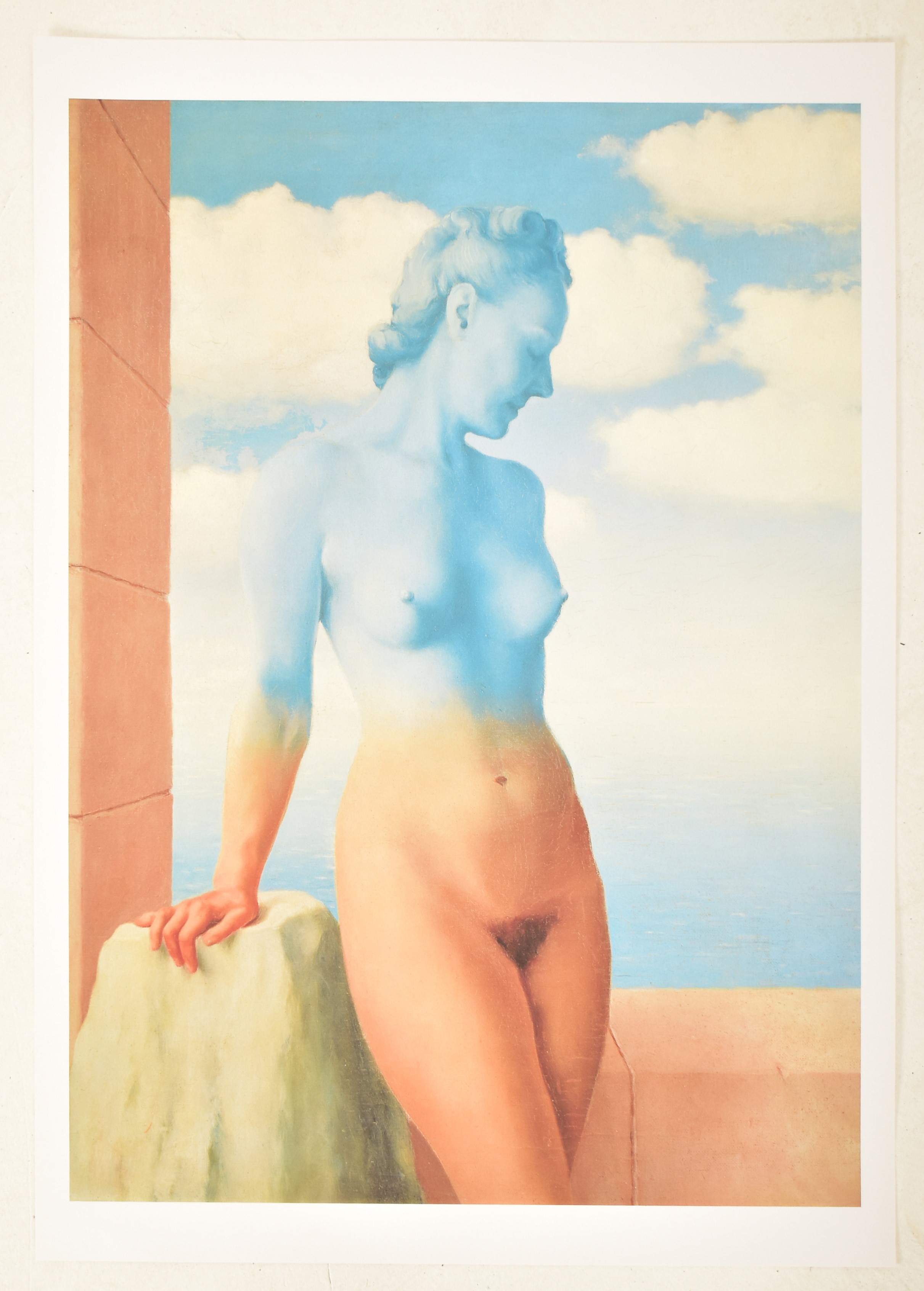 RENE MAGRITTE (1898-1967) - OFFSET LITHOGRAPH OF ' LA MAGIE NOIRE '