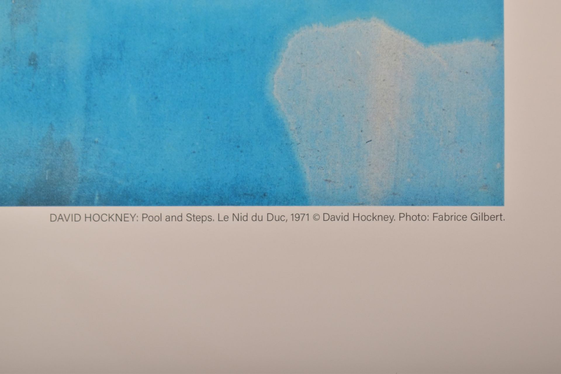 DAVID HOCKNEY (B. 1937) - OFFSET LITHOGRAPH EXHIBITION POSTER - Image 3 of 5