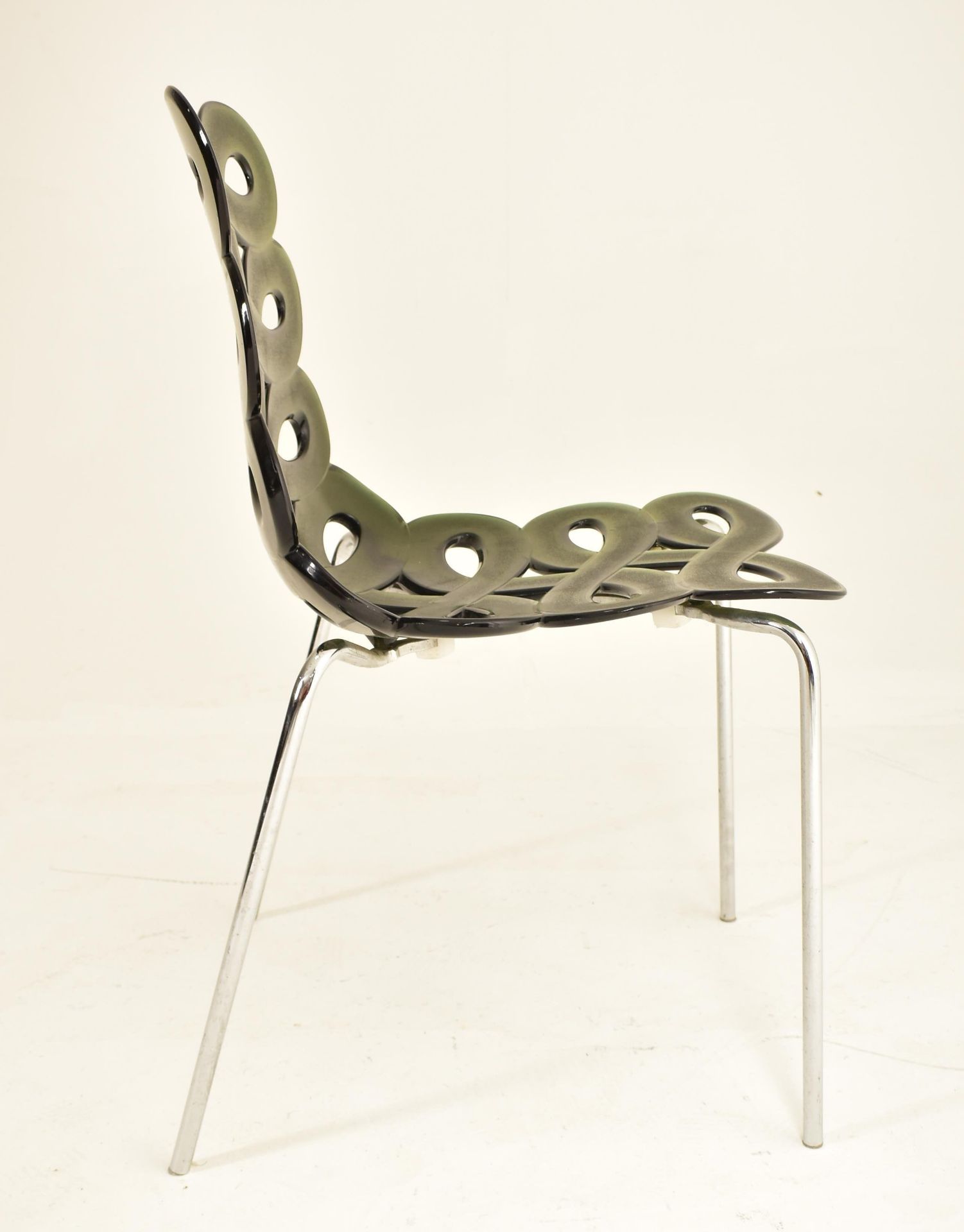 GINO CAROLLO FOR CIACCI KREATY - SET OF DIVA STACKING CHAIRS - Image 3 of 5