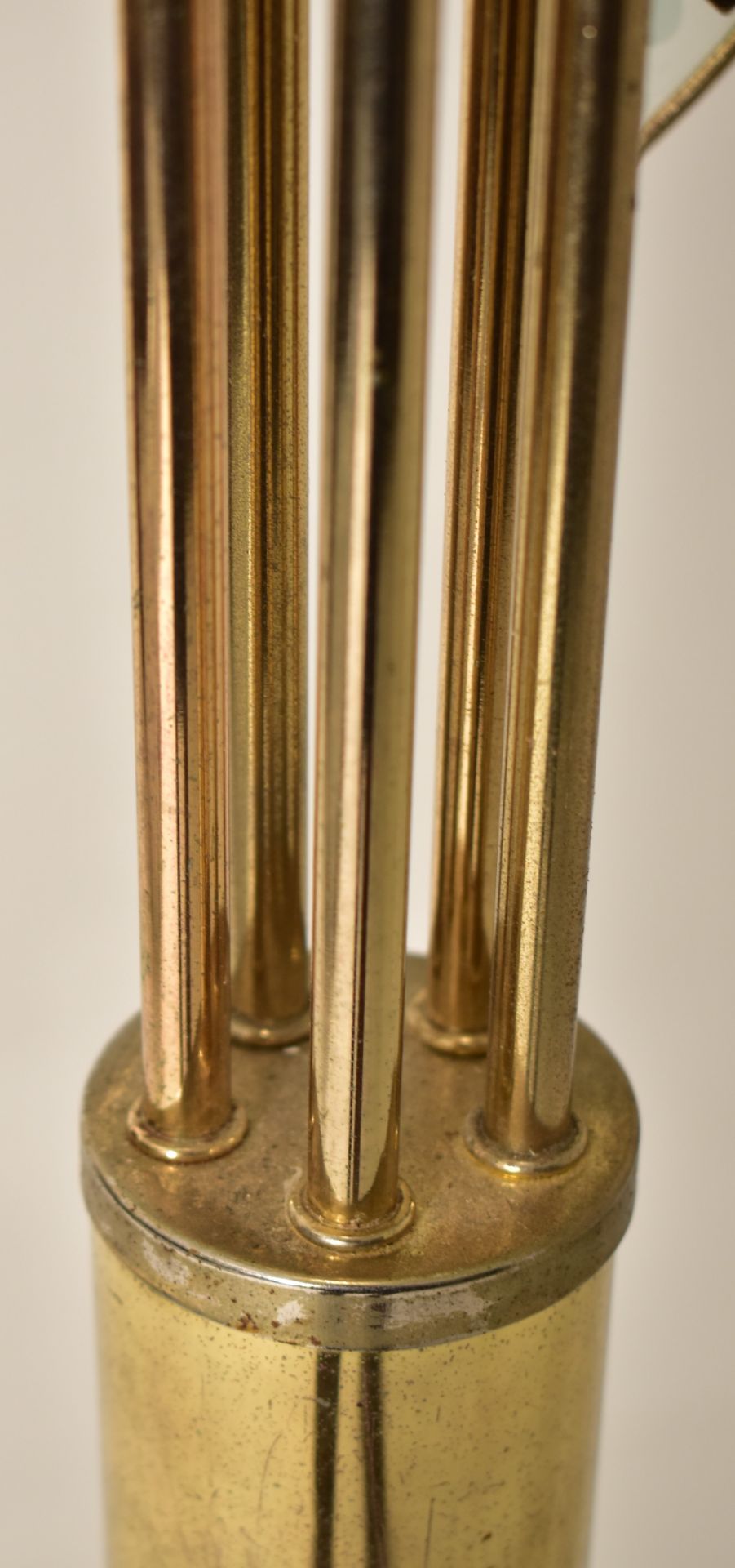 RETRO 20TH CENTURY ITALIAN HOLLYWOOD REGENCY BRASS LAMP - Image 3 of 6