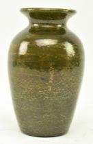 SIR EDMUND ELTON - ELTONWARE POTTERY - CRACKLE GILT GLAZE VASE