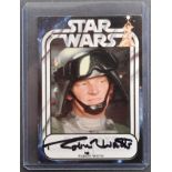 STAR WARS - ROBERT WATTS (PRODUCER) - SIGNED OFFICIAL PIX TRADING CARD