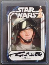 STAR WARS - ROBERT WATTS (PRODUCER) - SIGNED OFFICIAL PIX TRADING CARD